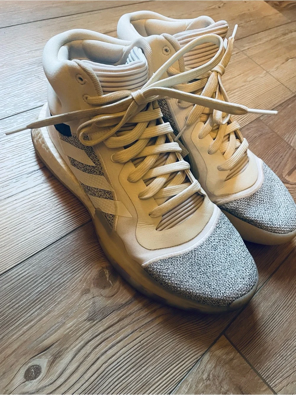 adidas Men’s Basketball Marquee Boost Club Sneakers